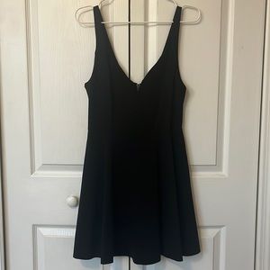 Black cocktail dress